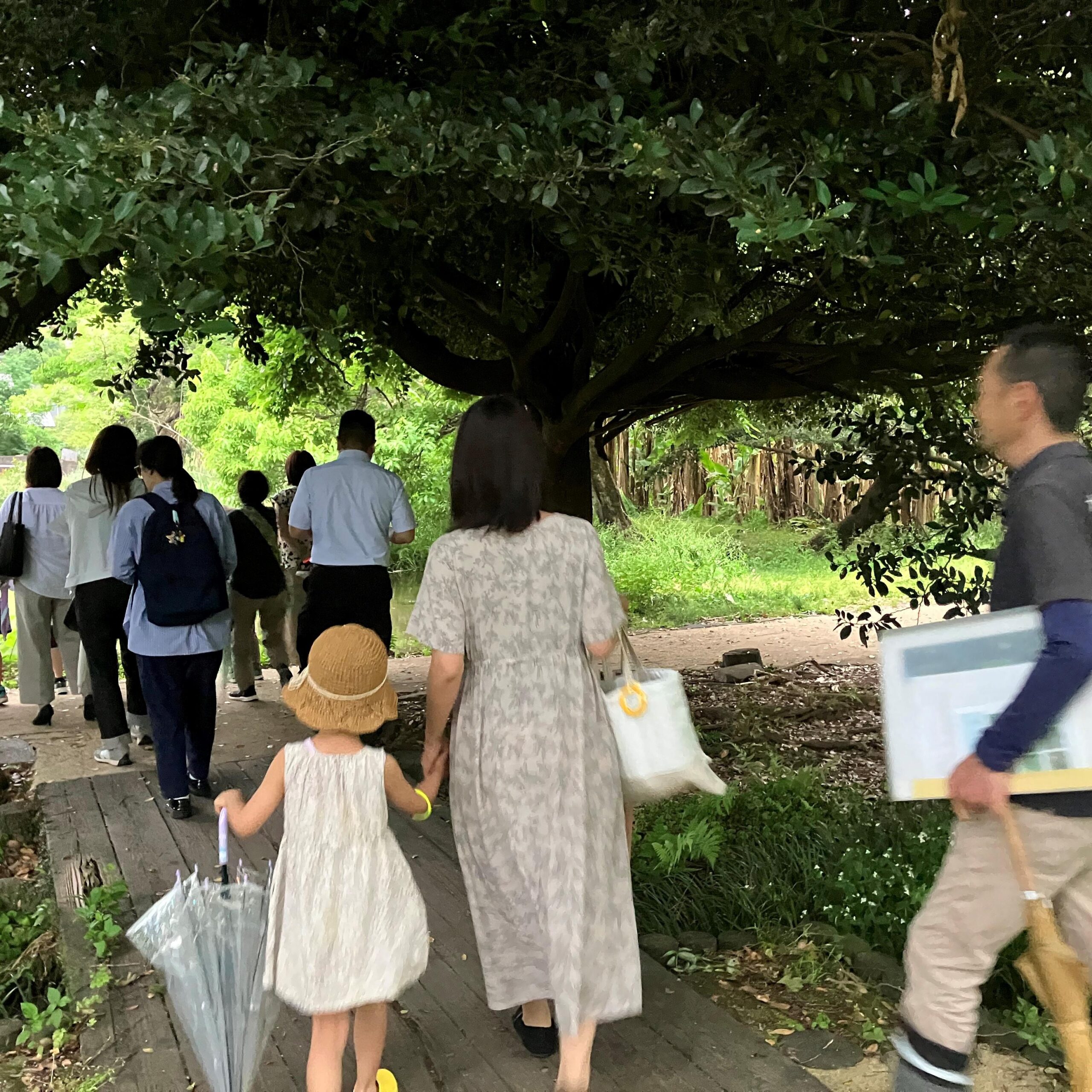 尾崎さんによる江津湖の解説付き！